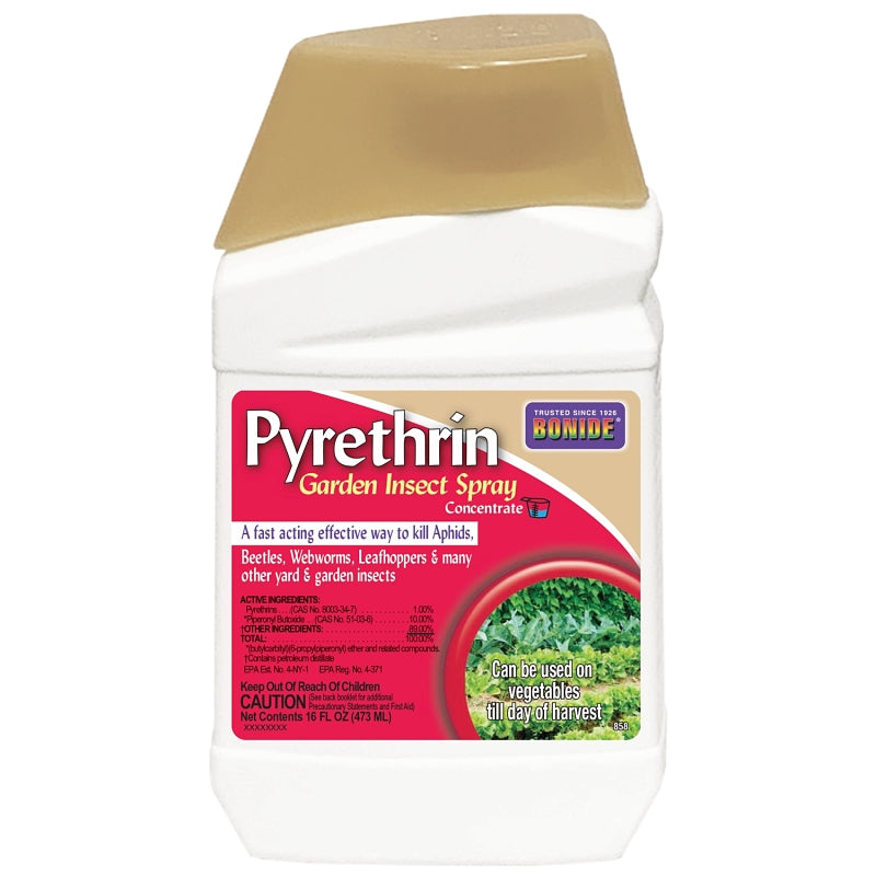Bonide Pyrethrin Garden Insect Spray Concentrate 16oz