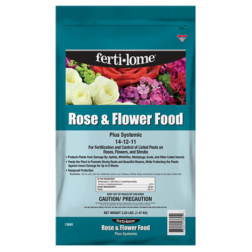Ferti-Lome Rose & Flower Food Plus Systemic 14-12-11 3.25lb