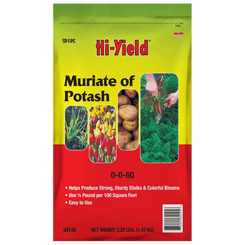 Hi-Yield Muriate of Potash 0-0-60 3.25lb