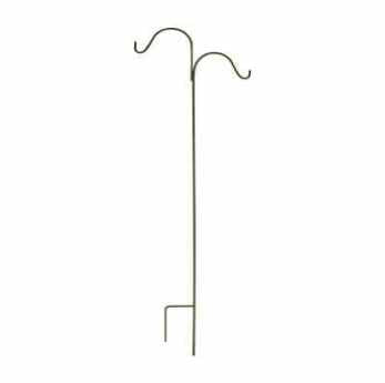 Shepherd Hook Black Double 84"