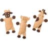 Dura-Fuse Barnyard Leather 11" Dog Toy