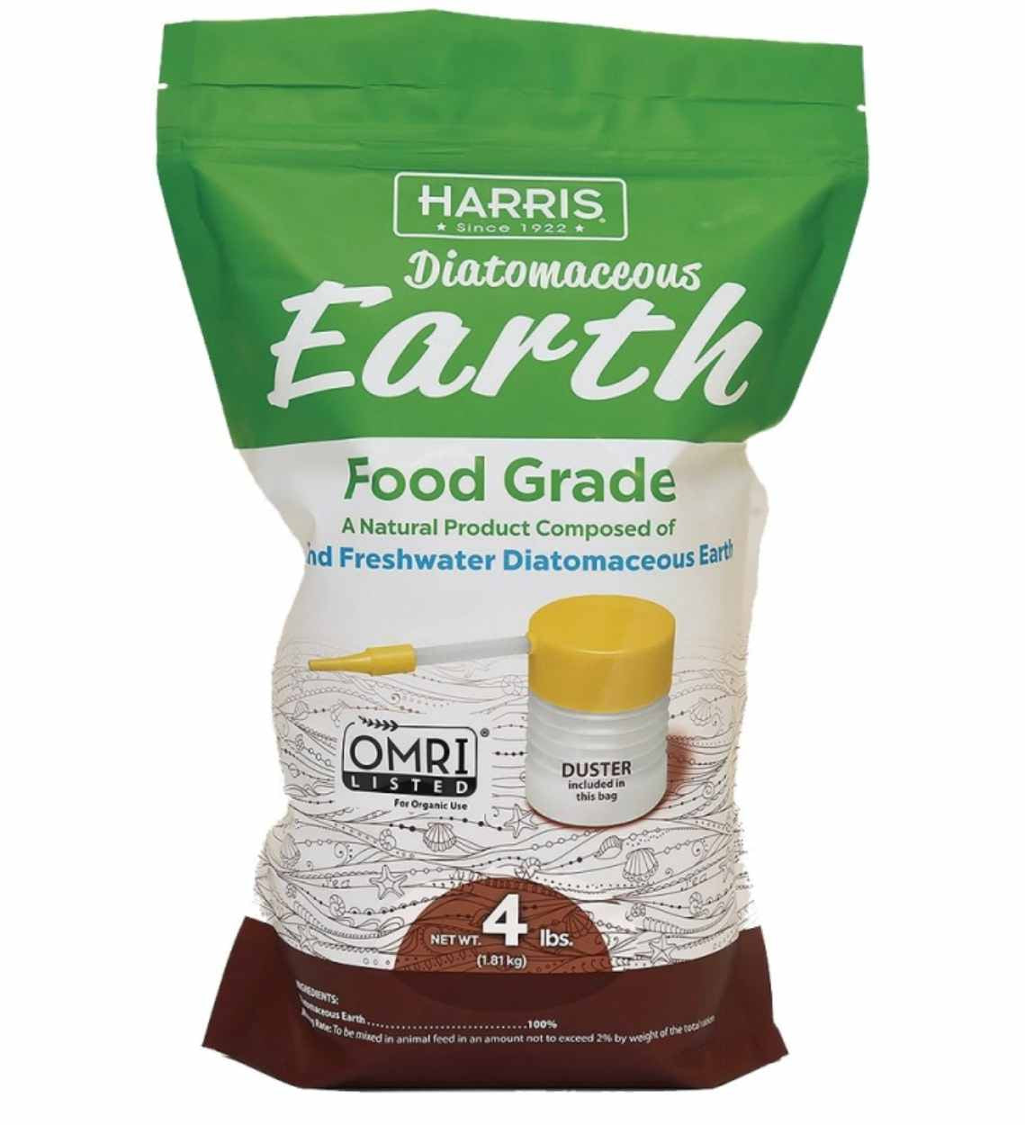 Harris Diatomaceous Earth Food Grade 4lb
