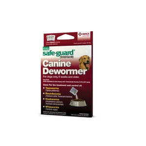 Safeguard Canine Dewormer 40# 3-4 gm