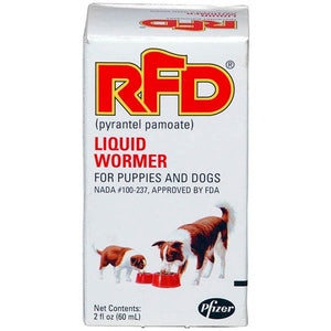 Wormer for Dogs 60ml Liquid RFD-08640320 : 60ml