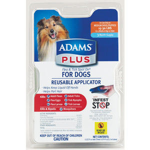 Adams Spot On Flea & Tick 15-30