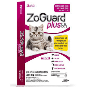 ZoGuard Plus for Cats 3 Pack