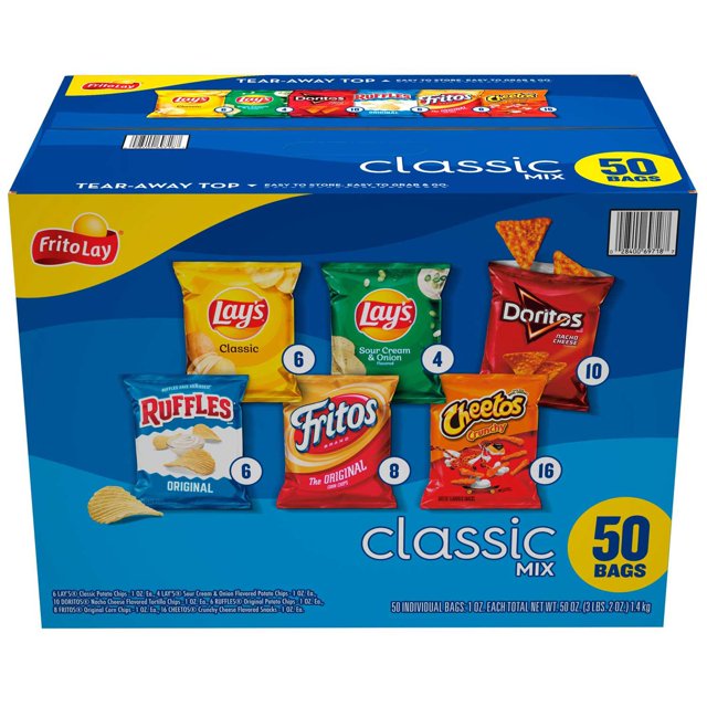 Chips Assorted 1 oz