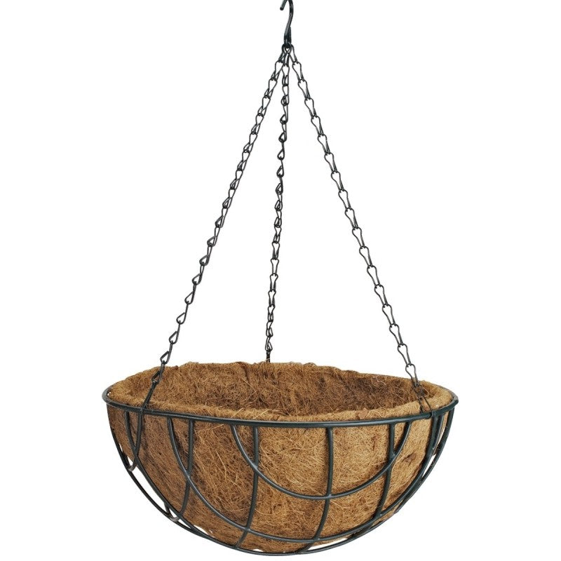 Landscaper's Select 14" Hanging Planter with Coco Liner