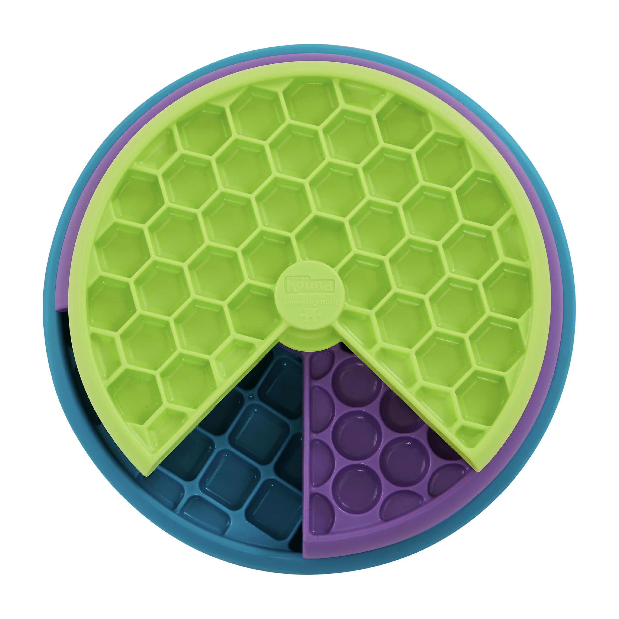 Outward Hound Lickin' Layers Interactive Dog Puzzle Game and Slow Feeder