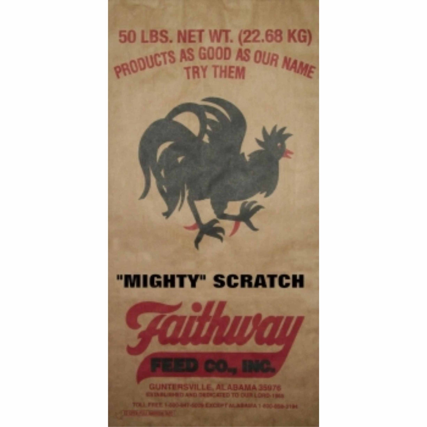 Mighty Scratch 3 Grain 50lb