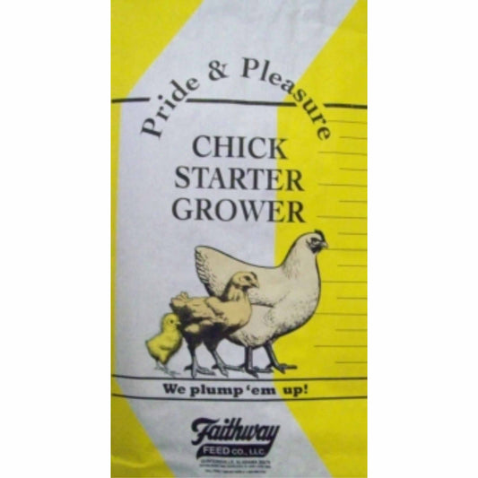 Faithway Chick Starter Grower Medicated 25lb