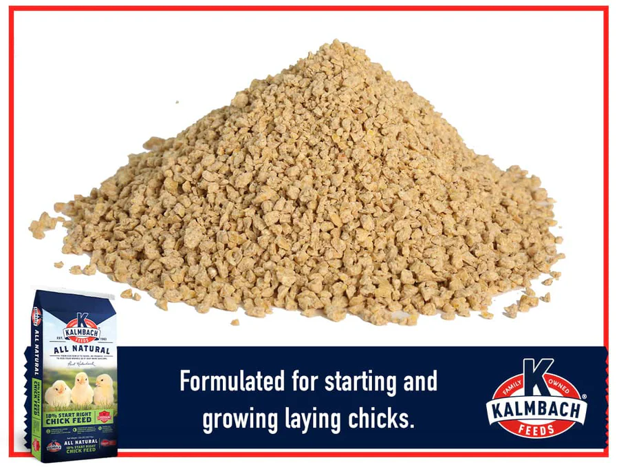 Kalmbach 18% Start Right Chick Feed 50lb