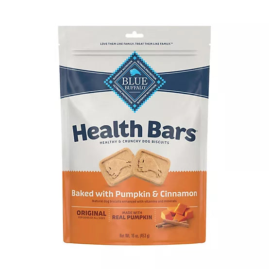 Blue Buffalo Health Bar Pumpkin/Cinnamon Treat 16 oz