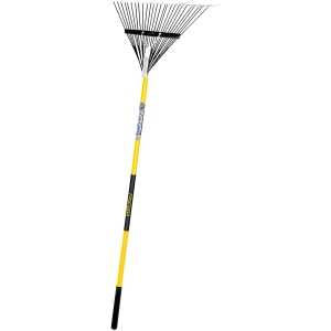 Landscaper's Select 26 Tine Poly Leaf Rake 54 in