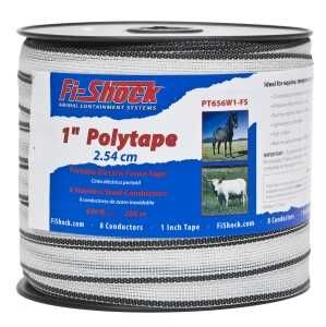 Polytape 1" 656' Electric Fence Tape