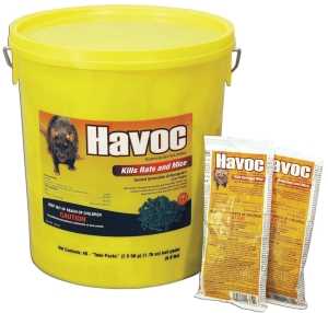 Havoc Rodenticide Bait Pack Pail 8.8lb