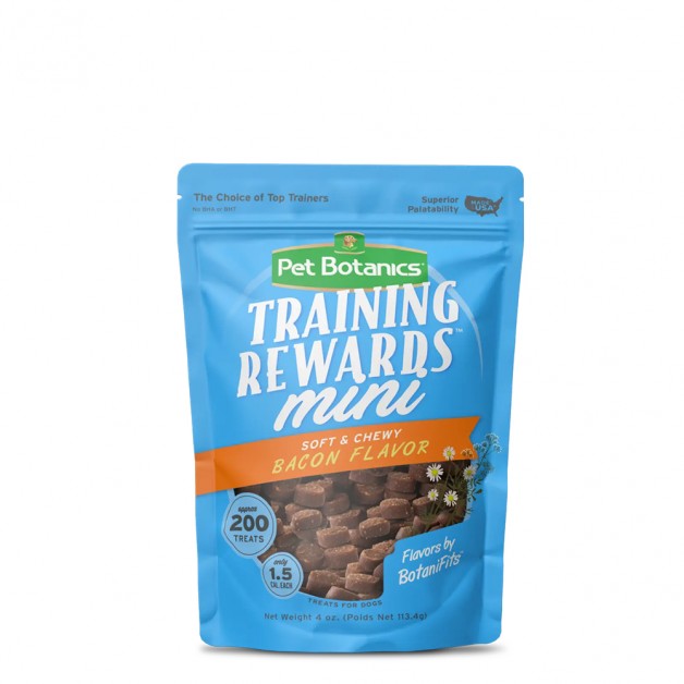 Pet Botanics Training Rewards Mini Bacon Flavor 4oz