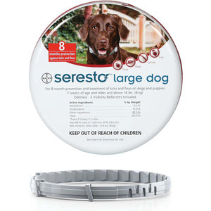 Seresto Flea & Tick Collar for Dogs Lg