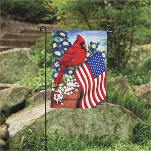 Garden Flag Cardinal Glory