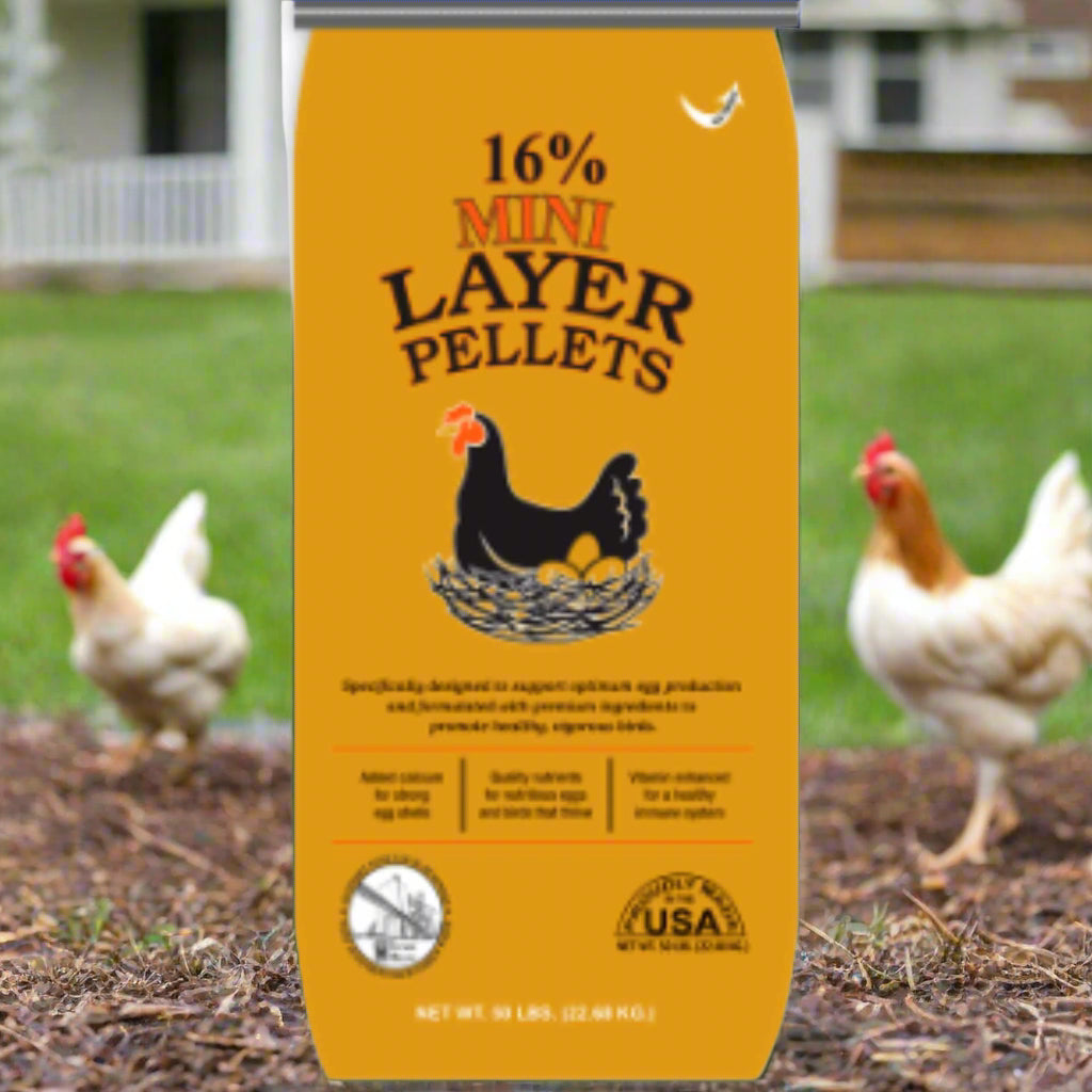 Tucker Milling 16% Layer Mini Pellets 50lb