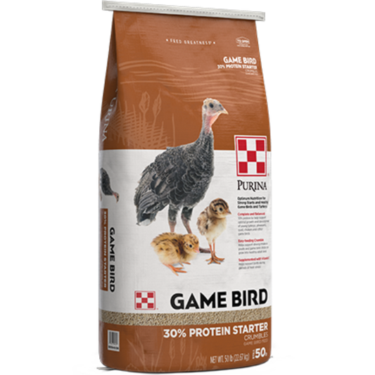 Purina Gamebird Starter 30% Protein 40lb