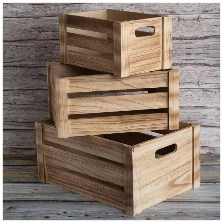 Rustic Wood Crates