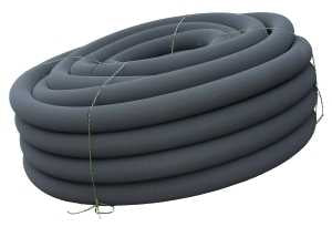 Plastic Drain Line 4"x100' with Sock
