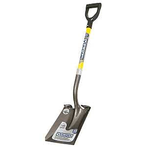 Vulcan Square Shovel w/Fiberglass D-Grip 29"