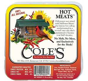 Suet Coles Hot Meats 11 oz