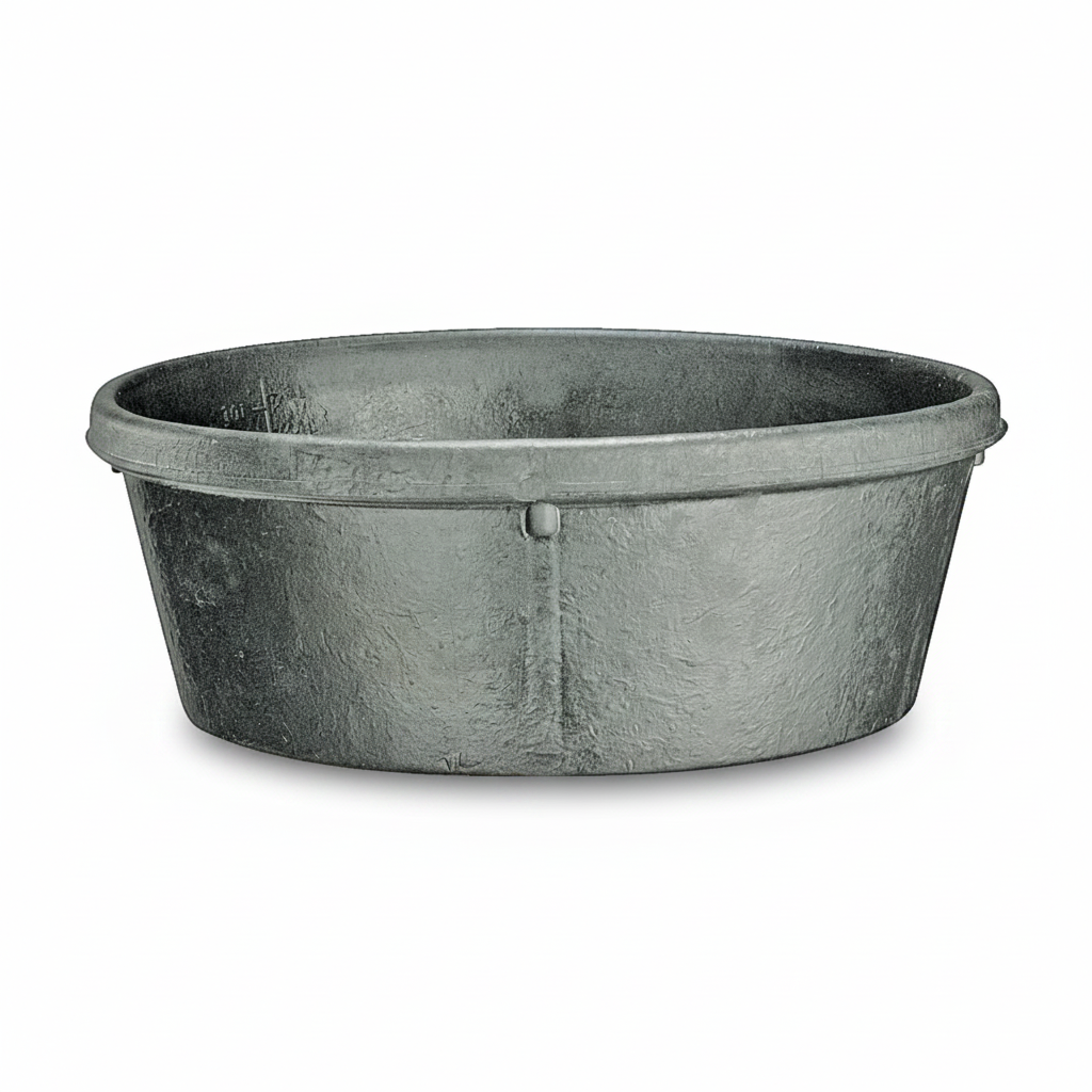 Fortiflex Rubber 2 Quart Feed Pan