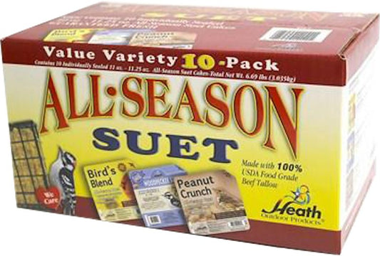 Heath All Season Suet Variety 10 Pack