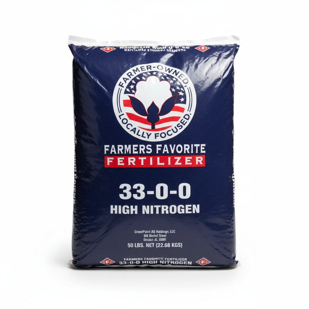 33-0-0 Fertilizer w/12% Sulfur 50lb D40