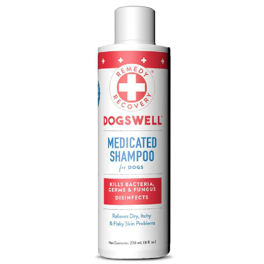 Dogswell Medicated Antibacterial Shampoo 8 oz