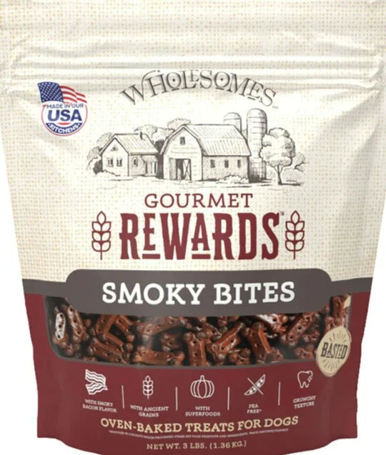 Wholesome Gourmet Rewards Smoky Bites 3lb