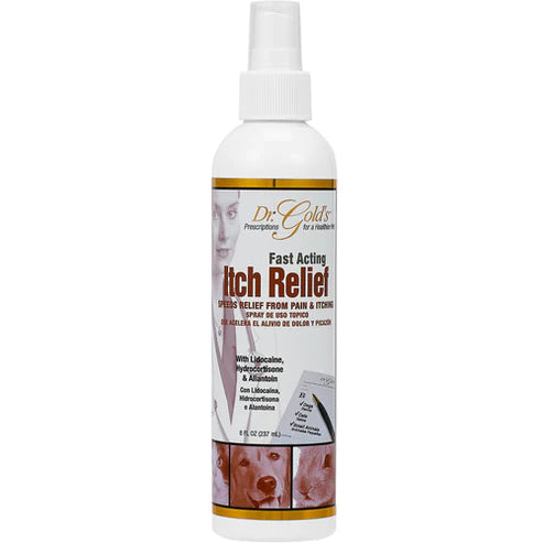 Dr. Golds Fast Acting Itch Relief Spray 8oz