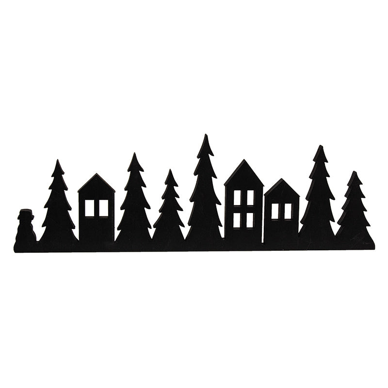 Woodland Village Silhouette Sitter