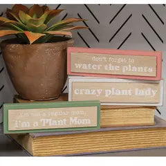 Plant Lady Mini Block