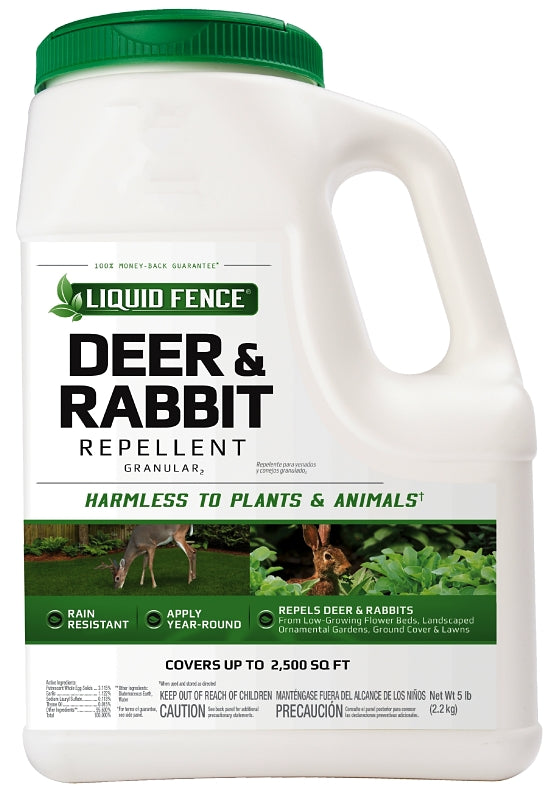 Liquid Fence Deer & Rabbit Granule 5lb