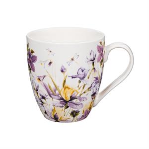 Ceramic Cup Golden Lilac 17 oz