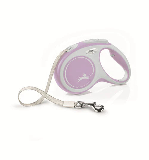 Flexi New Comfort Retractable Tape Leash Pink Md 16' 55lb