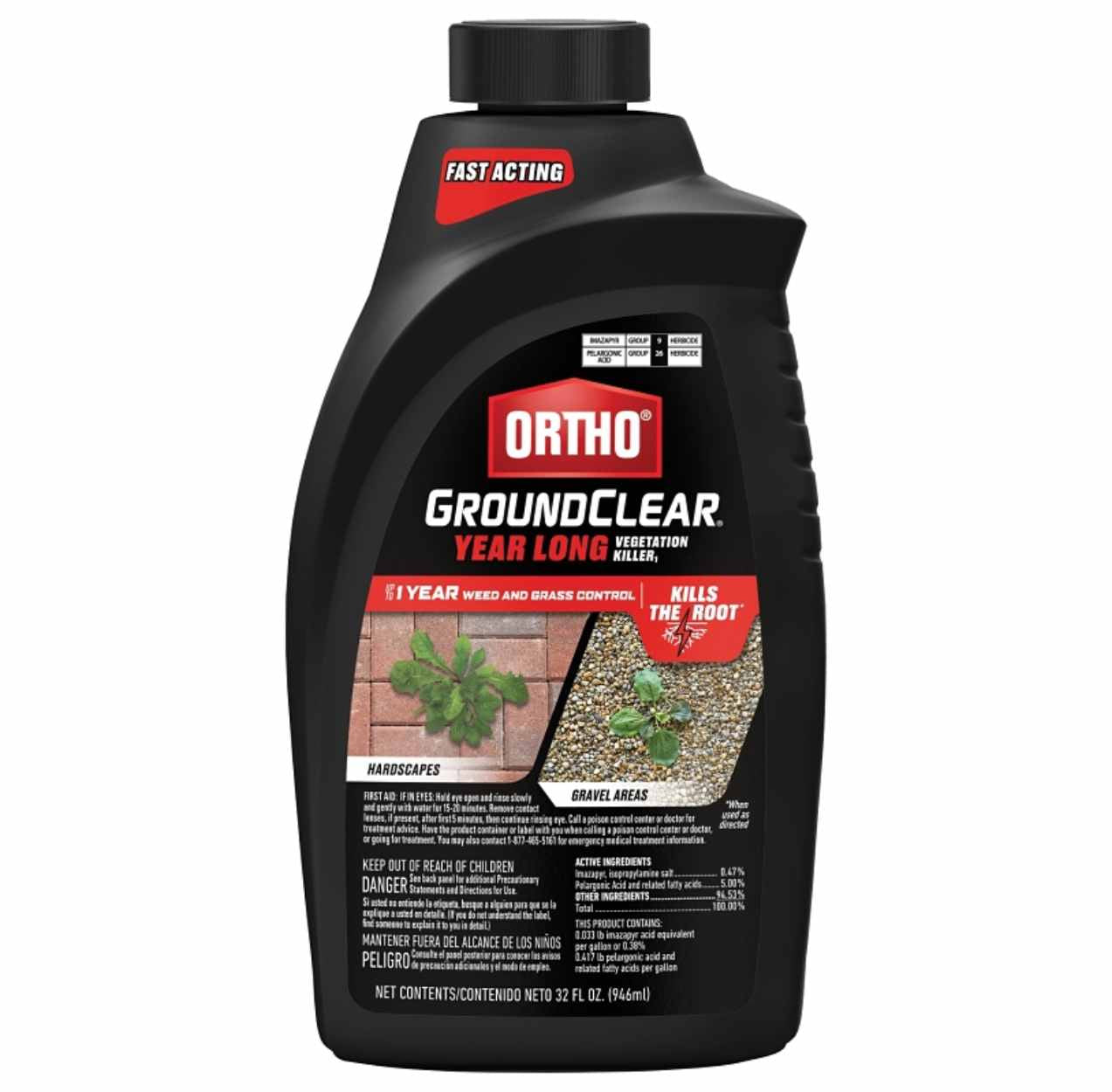 Ortho Ground Clear Vegetation Killer 1 Qt