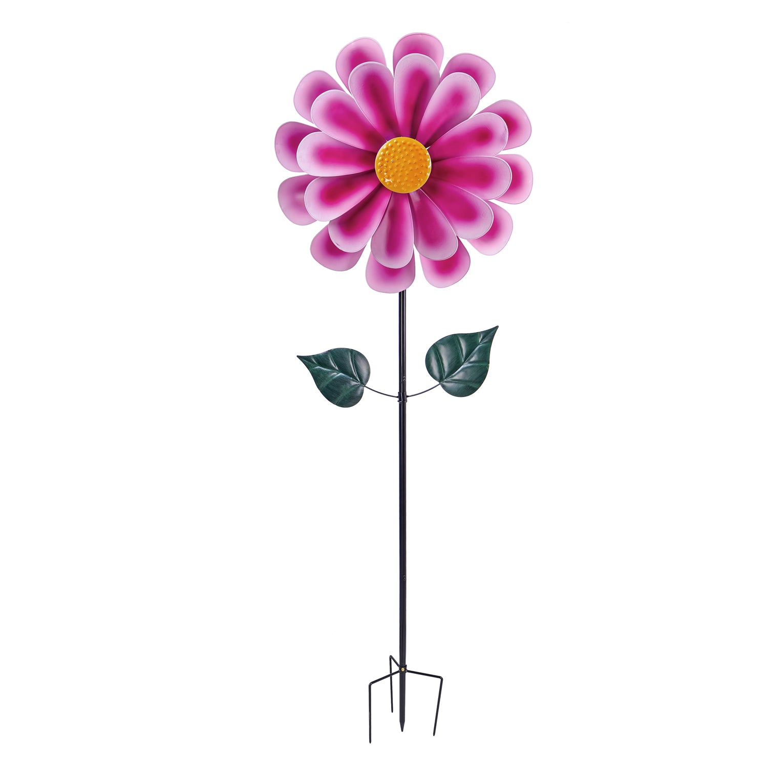 Spinner Pink Flower Statement 75"