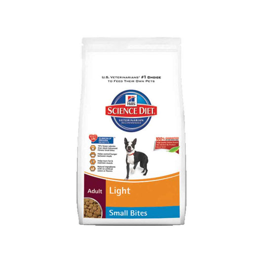 Science Diet Canine Adult Light Small Bite 15lb