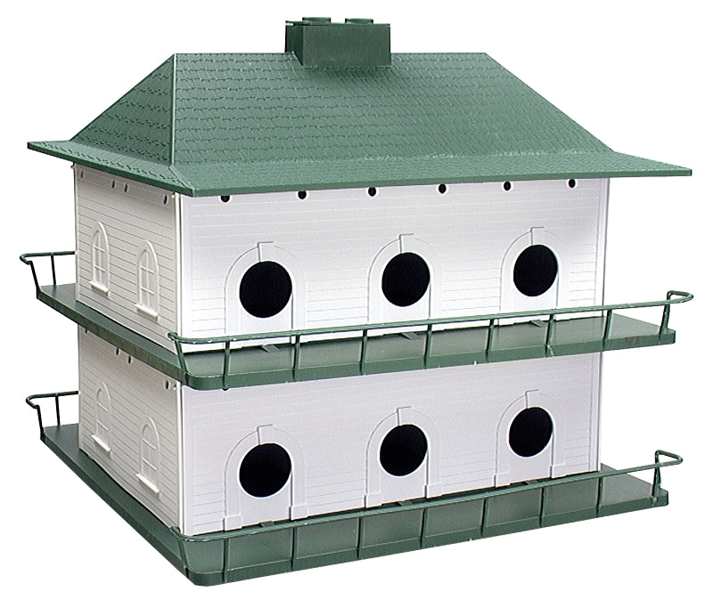 Heath Plastic Purple Martin 12 Room House