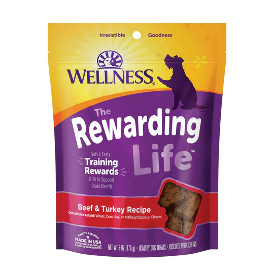 Wellness Training Rewards Beef & Turkey 6oz