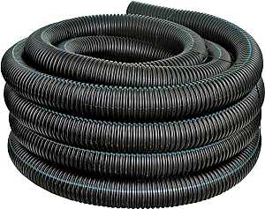 Plastic Drain Line 4"x100' Solid