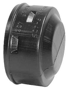 Plastic Coupler 4" Snap Cap