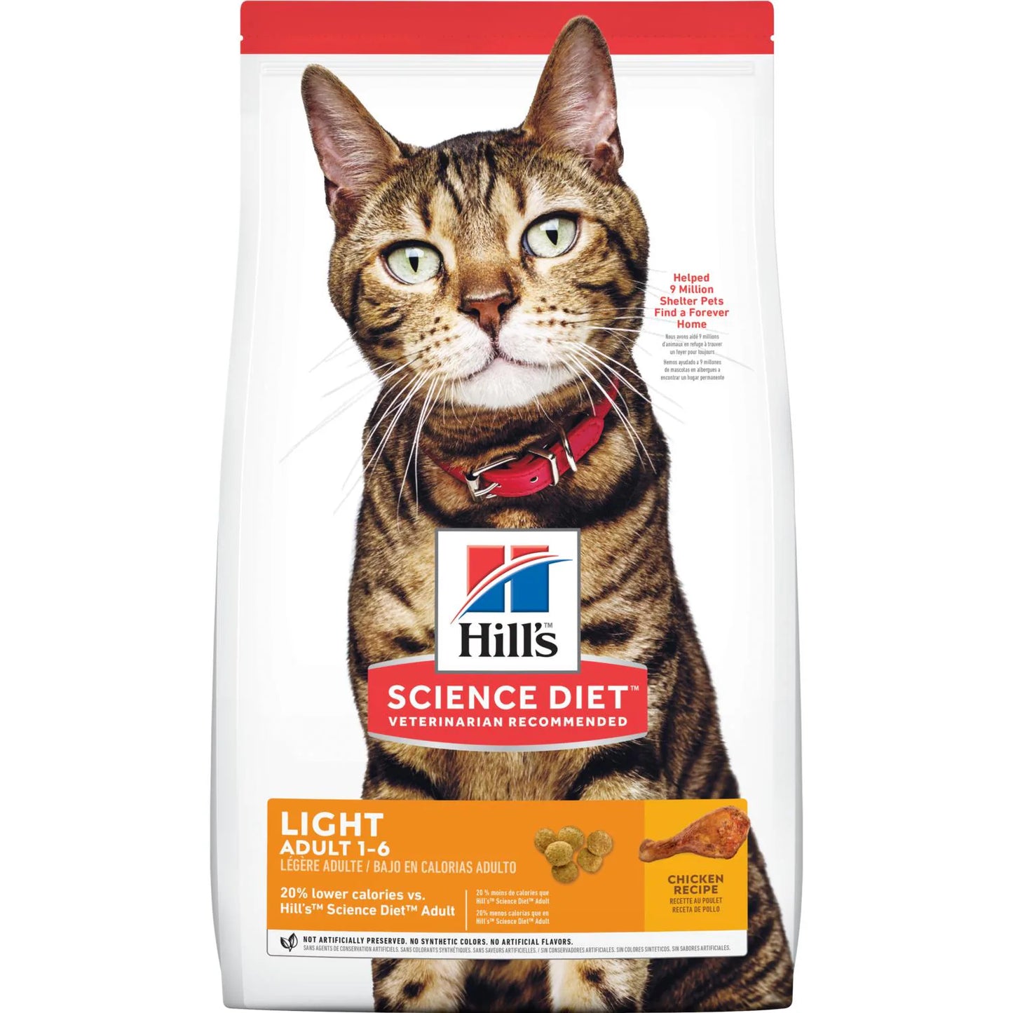 Science Diet Feline Adult Light 4lb