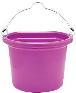 Flat Back Bucket 20 Qt Hot Pink