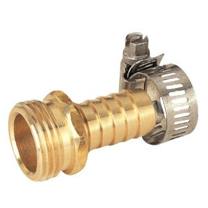 Landscaper's Select Brass Hose Coupling 5/8" Male
